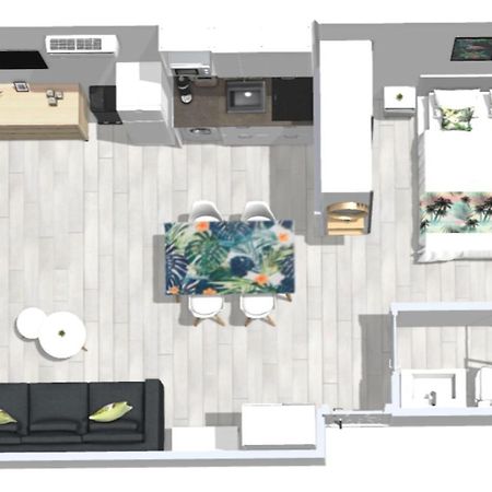 Roses Apartments Tropical Loft Vista Mar Lateral Zewnętrze zdjęcie
