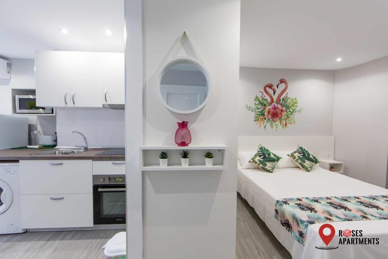 Roses Apartments Tropical Loft Vista Mar Lateral Zewnętrze zdjęcie