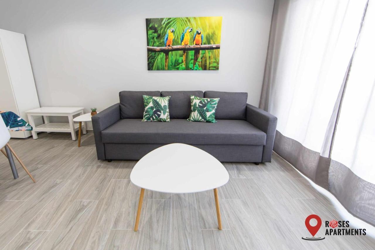 Roses Apartments Tropical Loft Vista Mar Lateral Zewnętrze zdjęcie