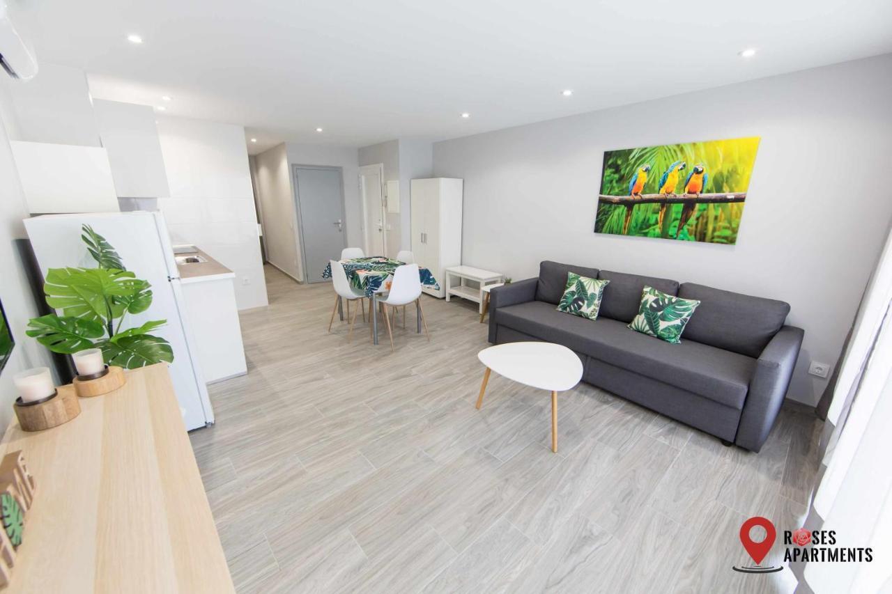 Roses Apartments Tropical Loft Vista Mar Lateral Zewnętrze zdjęcie
