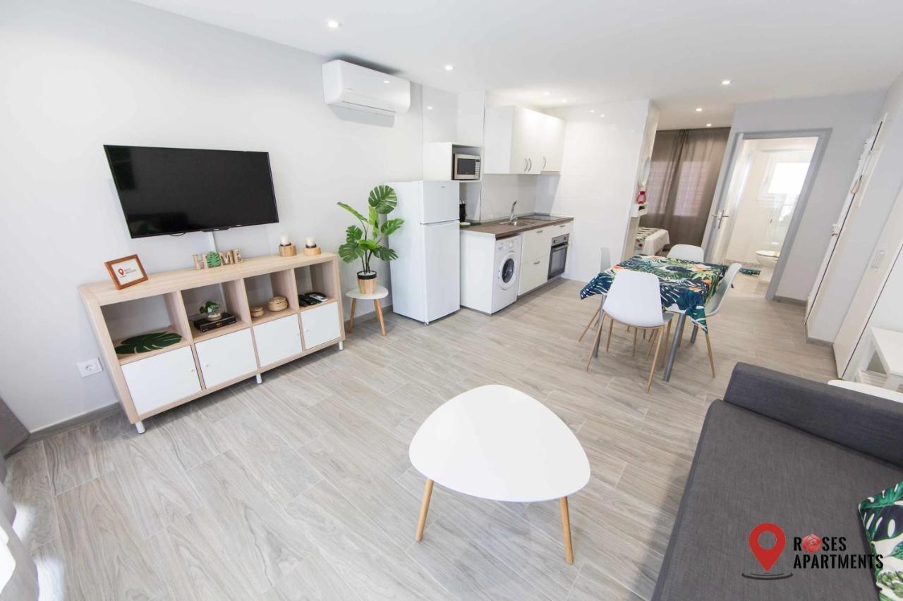 Roses Apartments Tropical Loft Vista Mar Lateral Zewnętrze zdjęcie