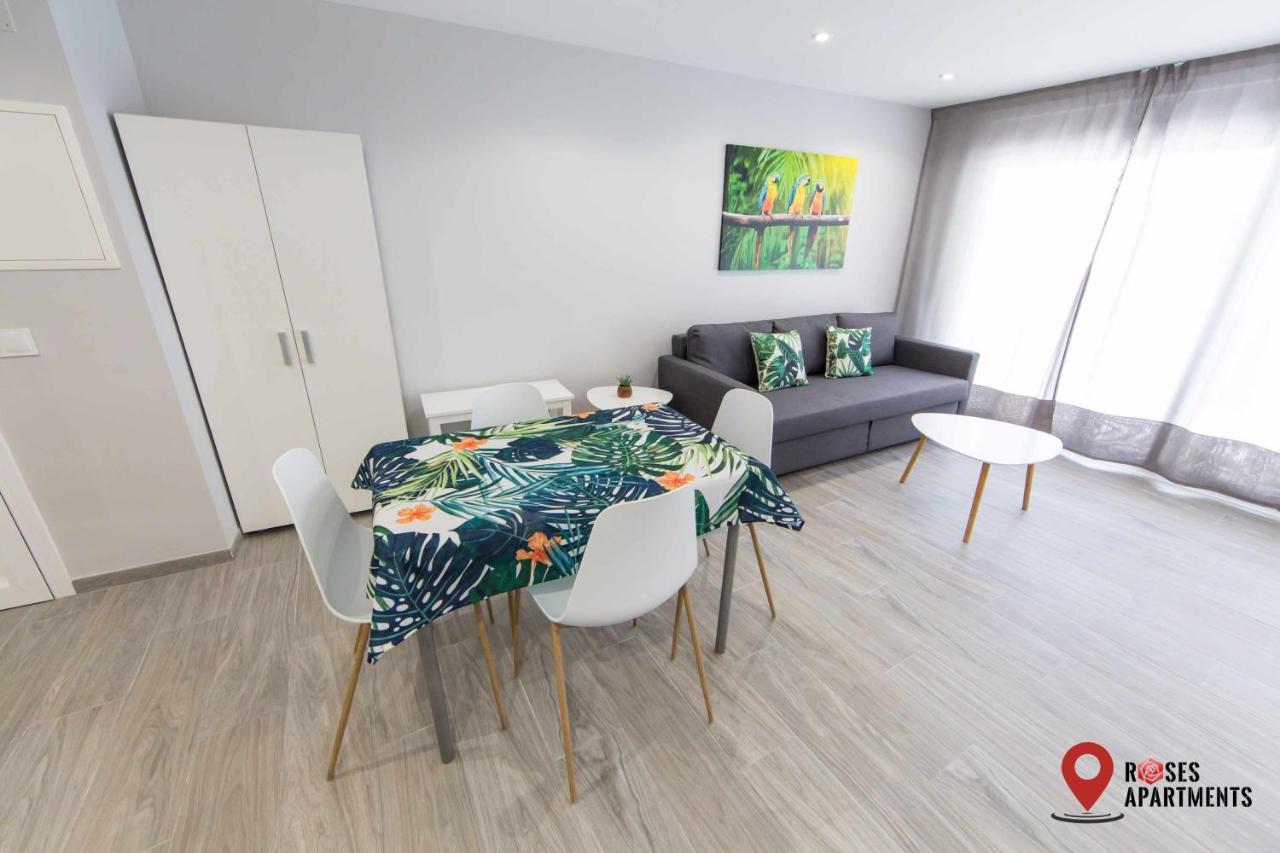 Roses Apartments Tropical Loft Vista Mar Lateral Zewnętrze zdjęcie